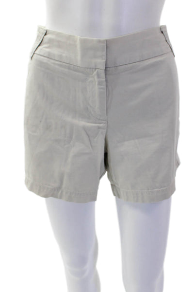 J Crew Womens Cotton Classic Twill Chino Shorts Light Khaki Size 6