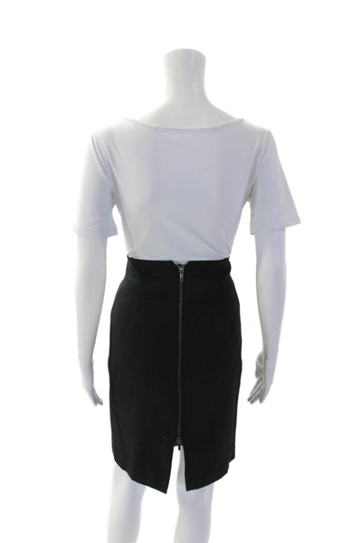 Banana Republic Womens Mini Skirt Black Size 2
