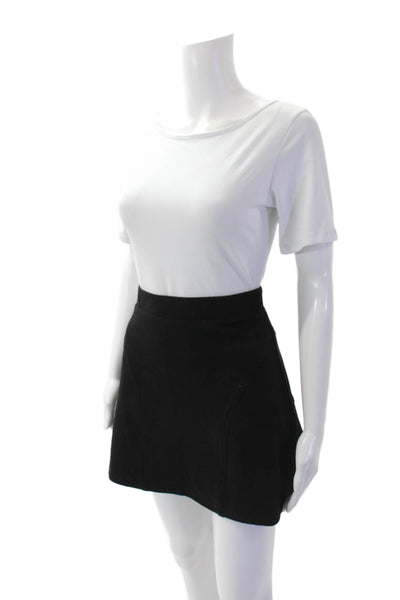 Sanctuary Womens Mini A-Line Skirt Black Size XS