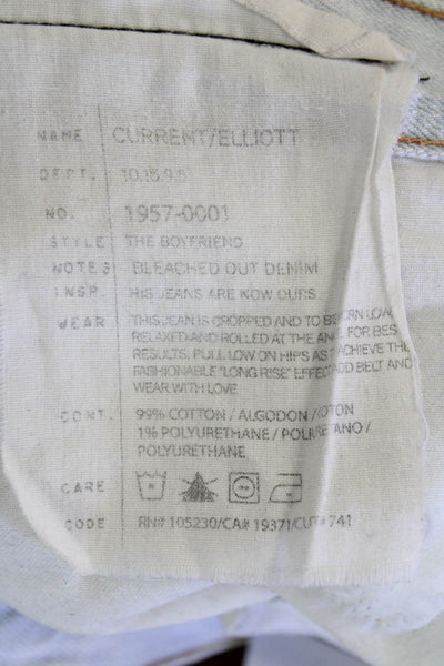 Current/Elliott Womens Light Wash Jeans Blue Size 24