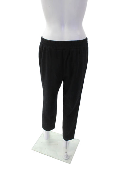 J Crew Womens Stretch Pants Black Size 2