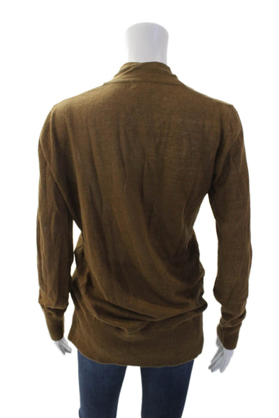J Crew Womens Pullover Sweater Brown Size XS