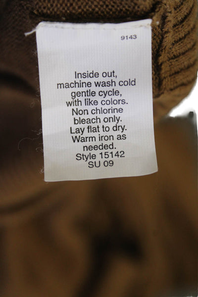 J Crew Womens Pullover Sweater Brown Size XS