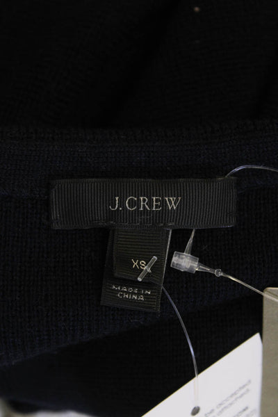 J Crew Womens Pullover Sweater Blue Size XS
