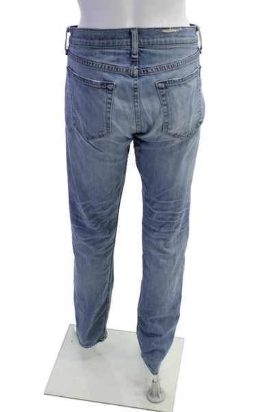 Rag & Bone Mens Fit 2 Slim Leg Button Up Jeans Blue Cotton Size 31