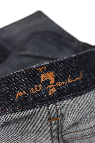 7 For All Mankind Womens Medium Wash High Rise Bootcut Leg Blue Size 28