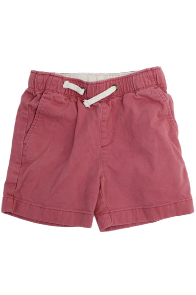 Crewcuts Girls Drawstring Cotton Twill Shorts Pink Size 5