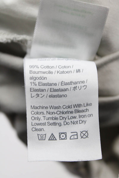 Crewcuts Girls Drawstring Cotton Twill Shorts Gray Size 5