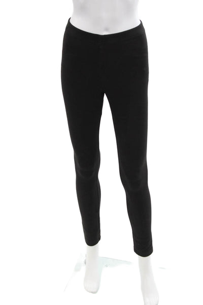 BCBG Max Azria Womens Pull On High Rise Mason Pants Black Size Extra Small