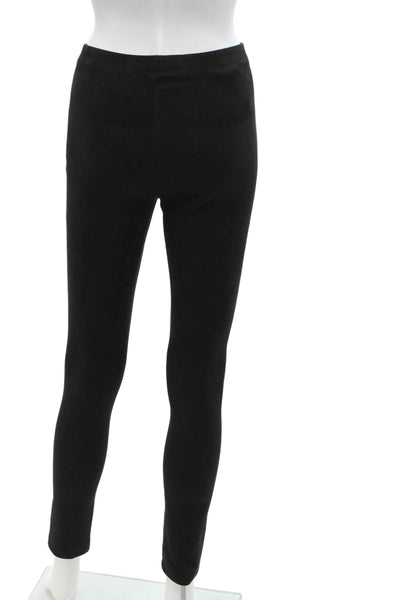 BCBG Max Azria Womens Pull On High Rise Mason Pants Black Size Extra Small
