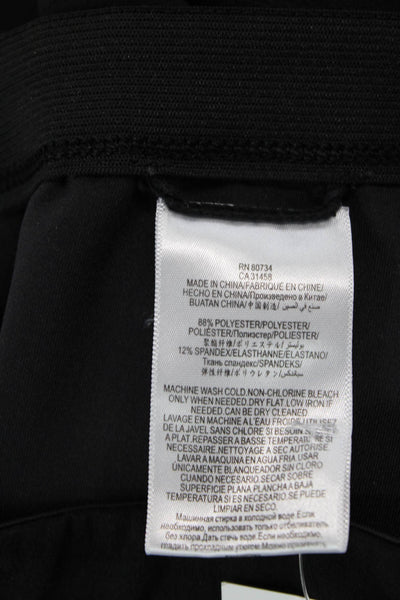BCBG Max Azria Womens Pull On High Rise Mason Pants Black Size Extra Small