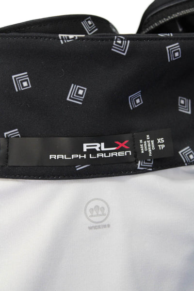 RLX Ralph Lauren Black Label Womens Full Zip Activewear Top Black Size XS