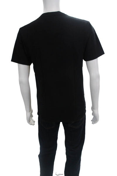Kooples x Sport Mens Logo Spring Summer Collection Tee Shirt Black Medium
