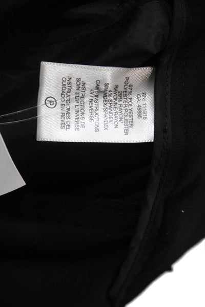 Michael Michael Kors Womens Grammercy Fit Dress Pants Black Size 2 Petite