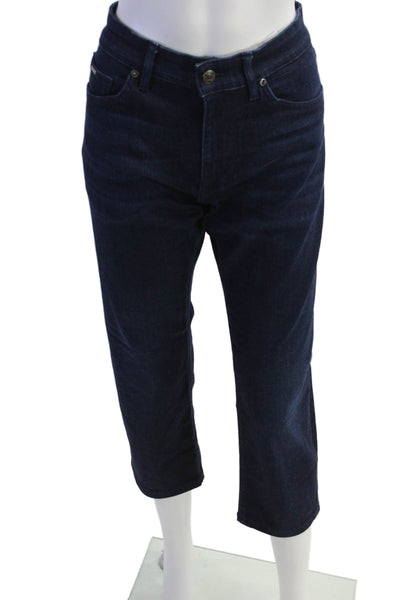 Boss Hugo Boss Womens Dark Wash High Rise Candiani Jeans Blue Size 30