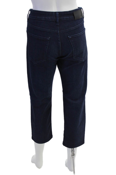 Boss Hugo Boss Womens Dark Wash High Rise Candiani Jeans Blue Size 30