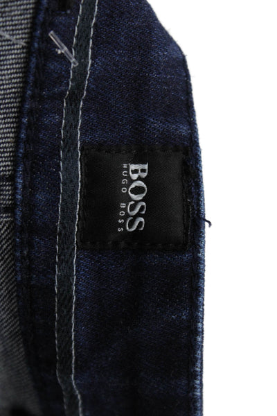 Boss Hugo Boss Womens Dark Wash High Rise Candiani Jeans Blue Size 30