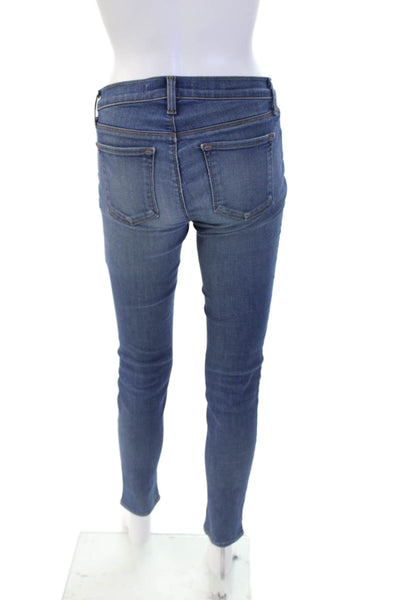 J Brand Womens Medium Wash Mid Rise Skinny Leg Denim Jeans Blue Size 26