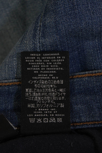 J Brand Womens Medium Wash Mid Rise Skinny Leg Denim Jeans Blue Size 26