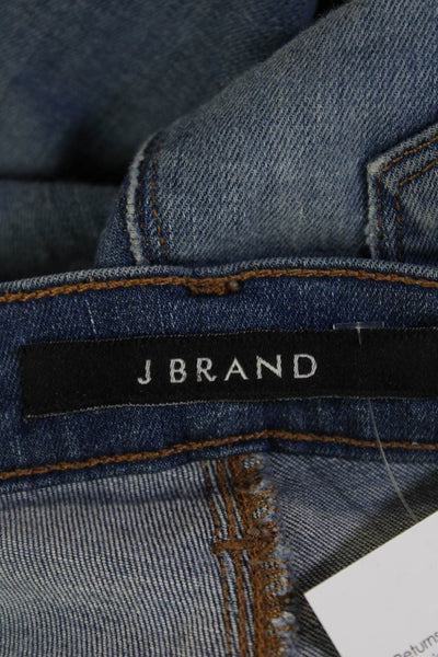 J Brand Womens Medium Wash Mid Rise Skinny Leg Denim Jeans Blue Size 26