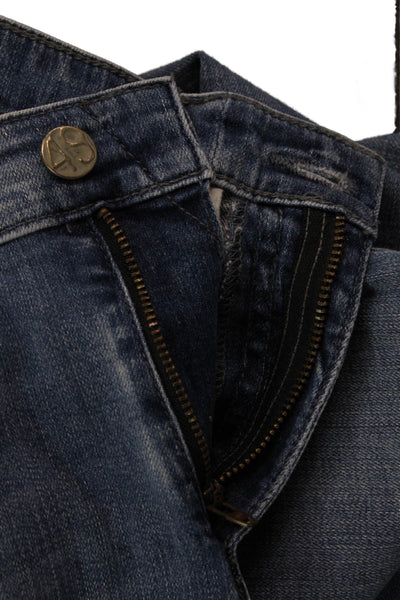 AG Adriano Goldschmied Womens The Farrah Skinny Ankle Jeans Blue 24