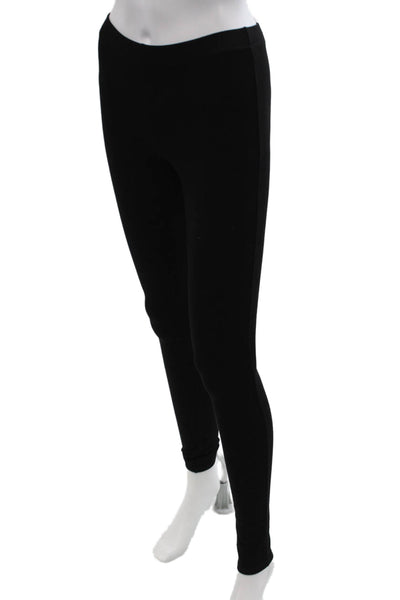 Club Monaco Womens High Waisted Elastic Waist Casual Leggings Black Size XS