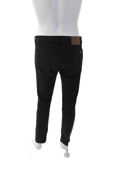 Joes Mens Cotton Blend Slim Skinny Fit Zip Fly Stretchy Jeans Black Size 32