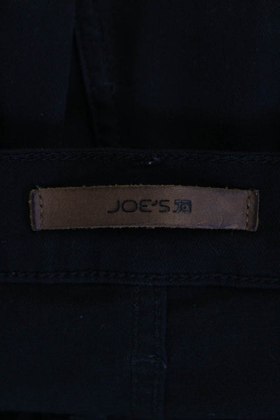 Joes Mens Cotton Blend Slim Skinny Fit Zip Fly Stretchy Jeans Black Size 32