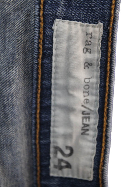 Rag & Bone Jean Womens Skinny Jeans Blue Size 24