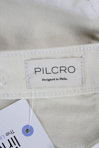Pilcro and the Letterpress Anthropologie Womens High Rise Wide Leg Jeans Size 27