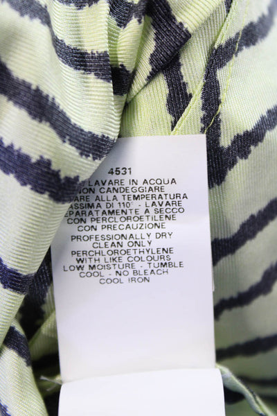 Emanuel Ungaro Womens Button-Down Shirt Yellow Size 6
