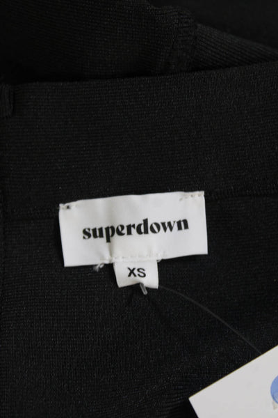 Superdown Womens Pencil Skirt Black Size XS