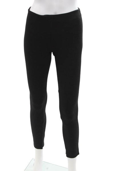Theory Womens Double Jersey Knit Skinny Leg Leggings Pants Black Sie Petite