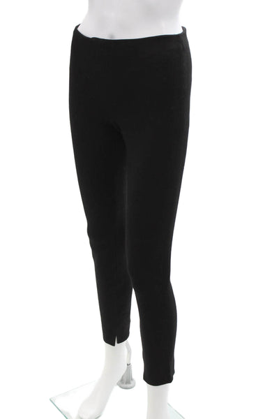 Theory Womens Double Jersey Knit Skinny Leg Leggings Pants Black Sie Petite