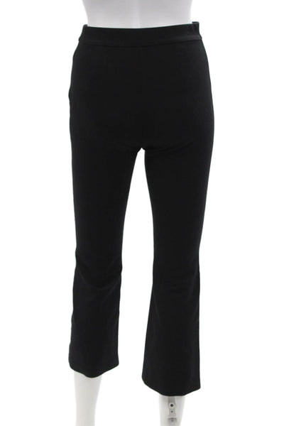 Theory Womens Pull On High Rise Rabeanie K Fix Ponte Leggings Black Size Petite