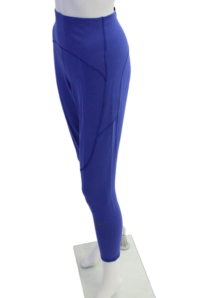Adidas by Stella McCartney Womens Pull On Ankle Leggings Blue Size L