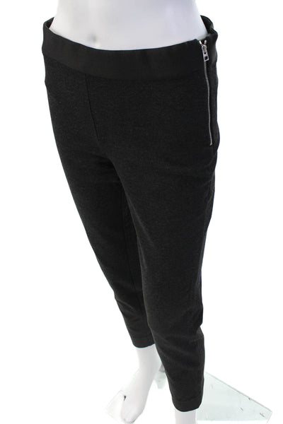 Everlane Womens Slim Leg High Rise Legging Pants Grey Black Size 4