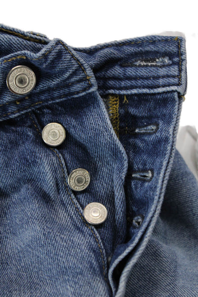 We The Free Womens Distressed Jeans Blue Size 25