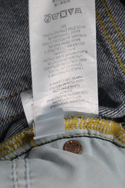We The Free Womens Distressed Jeans Blue Size 25