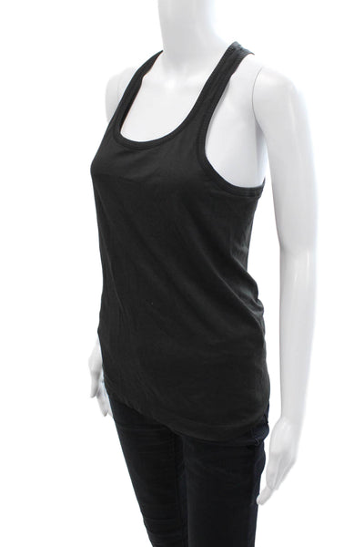 Lululemon Women's Scoop Neck Racerback Athletic Tank Top Black Size S