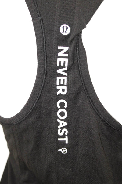 Lululemon Women's Scoop Neck Racerback Athletic Tank Top Black Size S