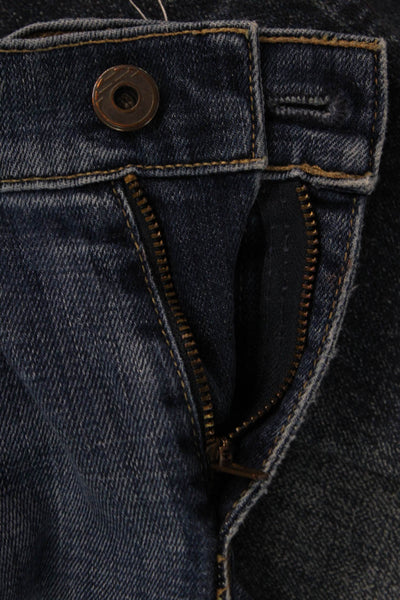 Citizens of Humanity Womens Cotton Zip Button Boot Cut Jeans Blue Size EUR 28