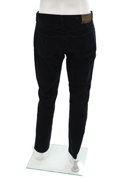 Public Rec Mens Solid Elastic Waist Tapered Sweatpants Black Size 34/34
