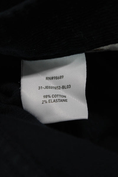 Public Rec Mens Solid Elastic Waist Tapered Sweatpants Black Size 34/34