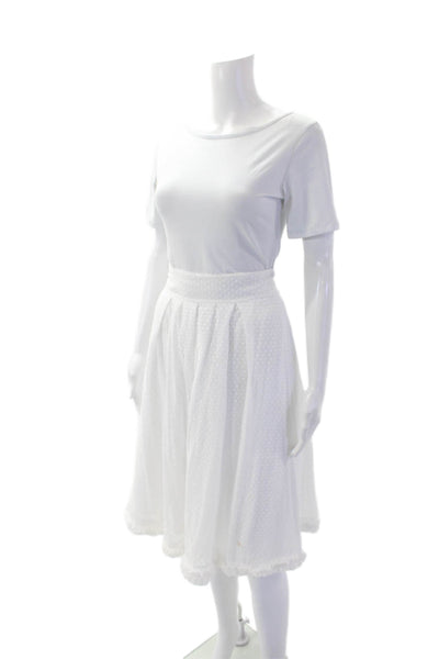Antonio Melani Womens Floral Embroidered Lined Sleeveless Dress Yellow Size 2