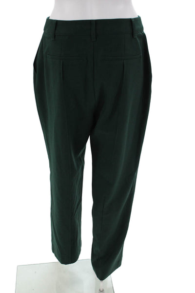 Greylin Anthropologie Womens High Rise Wide Leg Dress Pants Green Size Medium