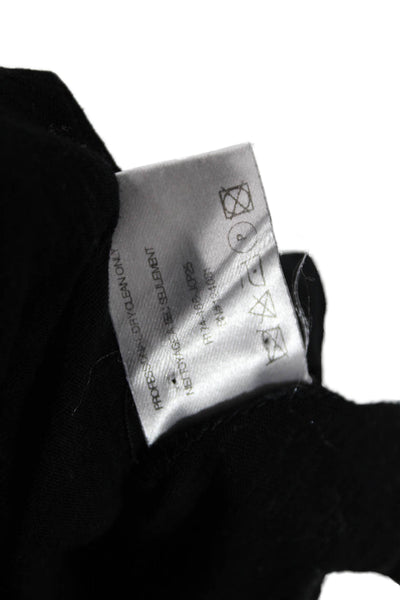 Proenza Schouler Womens Cut Out Sleeve Detail Casual Top Black Size S