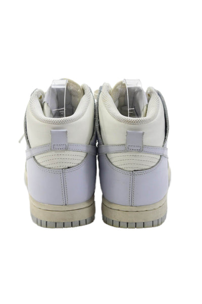 Nike Girls Lace Up Lined High Top Colorblock Sneakers White Size 5.5