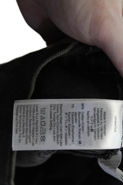 Madewell Womens Cotton Zip Button Denim Jeans Charcoal Size EUR 31