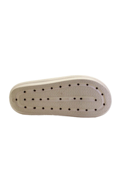 MIA Womens Platform Slides Beige Size 10